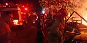 Bengkel Motor Viral di Sentul yang Getok Harga Rp2,7 Juta Terbakar, Netizen Sindir Kena Karma