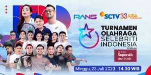 Fadil Jaidi & Fuji Jadi Partner di Turnamen Olahraga Selebriti Indonesia. Siapa yang Menang?