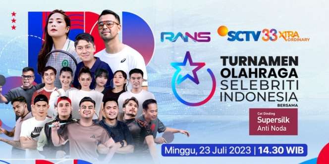 Fadil Jaidi & Fuji Jadi Partner di Turnamen Olahraga Selebriti Indonesia. Siapa yang Menang?