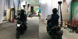 Bukan Fotografer, Hajatan di Cikarang Ini Diabadikan Kamera Google Maps