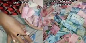 Wanita Ini Menabung di Celengan Ayam Selama 2 Tahun, Terkejut Saat Dibongkar Jumlahnya Capai Rp70 Juta