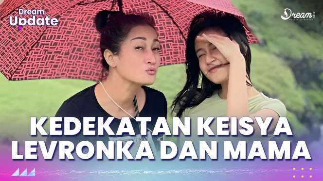 Jarang Tersorot! Kedekatan Keisya Levronka dan Mama, Cantiknya Plek Ketiplek