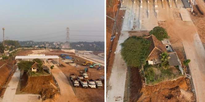 Nasib Terbaru Rumah Viral di Tengah Proyek Jalan Tol Cijago, Kini Dibongkar dengan Ganti Rugi Rp1,4 Miliar