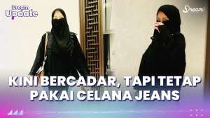 Kini Bercadar, Ratu Rizky Nabila Tetap Pakai Celana Jeans