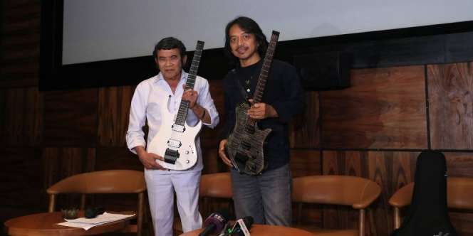 Smararindu Kolaborasi Rhoma Irama dan Dewa Budjana