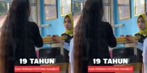 19 Tahun Tak Pernah Potong Rambut, Wanita Cantik Ini Dijuluki Rapunzel Lokal, Alasan di Baliknya Bikin Miris