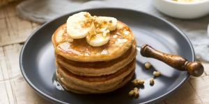 4 Kreasi Pancake Pisang, Intip Resepnya