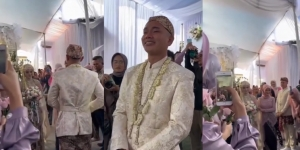 Kisah Pernikahan Sejoli Setelah 8 Tahun LDR, Sang Pria Sampai Menangis Terharu