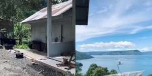Viral Rumah Sederhana Pemandangannya Bak Resort Mewah, Dikelilingi Danau & Pegunungan, Lihat Potretnya Bak di Surga
