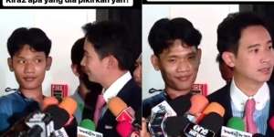 Viral Ekspresi Wajah Jurnalis Pria Saat Wawancara Bikin Salfok, Netizen: Tatapan Bangga Istri ke Suami