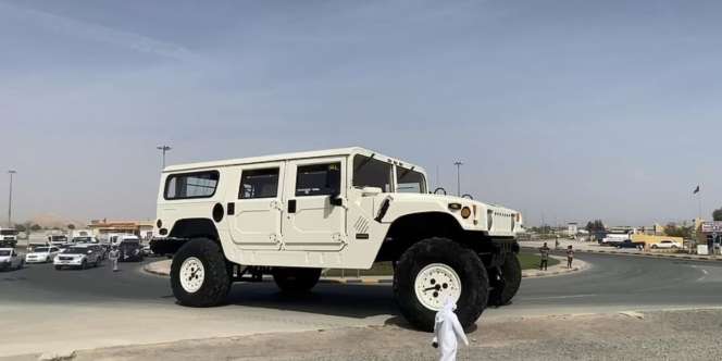 Syekh di Dubai Ini Punya Mobil Hummer Sebesar Kapal, Tinggi 7 Meter dan Panjang 14 Meter
