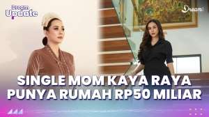 Rumah Mewah Aura Kasih Senilai Rp50 Miliar, Dijuluki Janda Kaya Raya