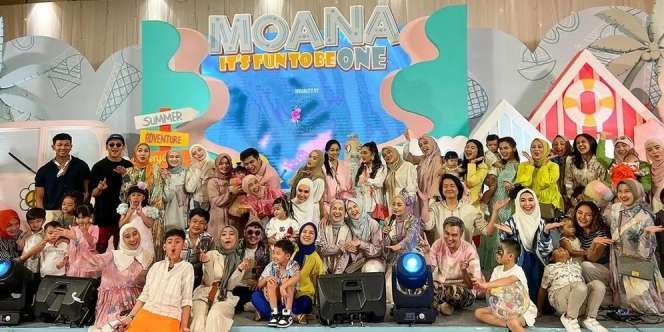 14 Gaya Artis Hadiri Ultah Moana Anak Ria Ricis, Busana Nathalie Holscher Jadi Sorotan, Bak ABG!