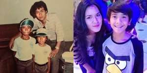 Potret Lawas Artis Foto Bareng Seleb Idolanya Sebelum Terkenal, Kini Penampilannya Berubah Drastis