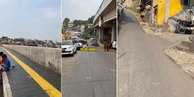 Potret Perkampungan di Pasar Minggu Diklaim Sekilas Mirip Favela di Rio de Janeiro Brasil