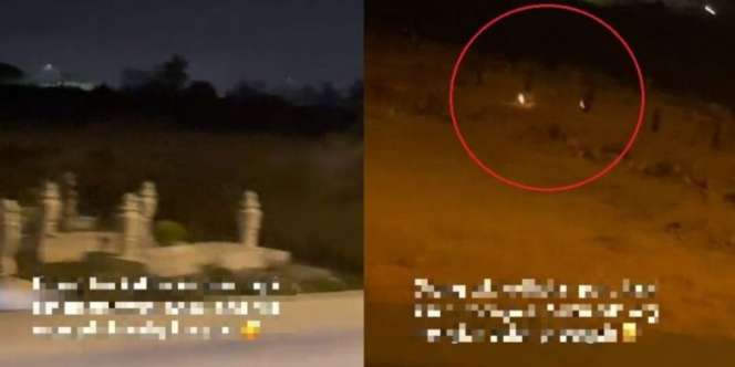 Viral Video Sekelompok Pria Berkumpul Saat Magrib Nyalakan Lilin di Makam Diduga Lakukan Ritual