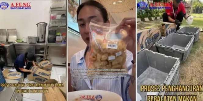 Hancurkan Peralatan Usai Influencer Makan Pakai Kerupuk Babi, Gerai Baso A Fung di Bandara Ngurah Rai Malah Terancam Ditutup