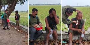 Ngakak! Petani Baru Naik dari Sawah Malah Dikira ODGJ: Cuma Bisa Pasrah