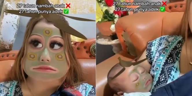Ngakak! Terpaut Usia 27 Tahun, Kakak Curhat Punya Adik Baru tapi Serasa Ibu dan Anak
