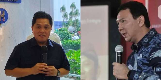 Erick Thohir Puji Kinerja Ahok Sebagai Komut: `Figur Bagus Jaga Pertamina`