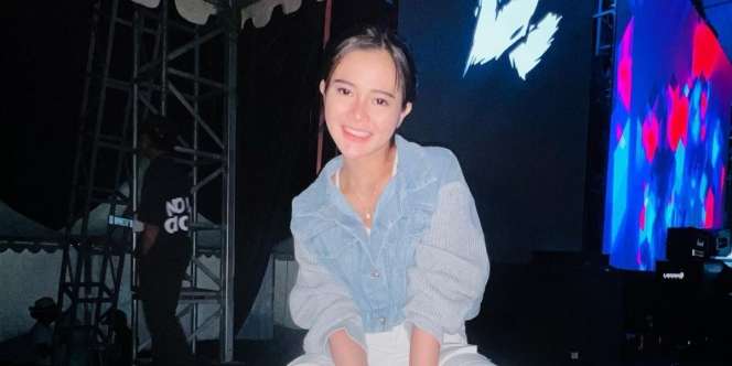Penampilan Bella Bonita, Istri Denny Caknan, Diduga Saat Bertamu ke Rumah Bupati Jadi Sorotan