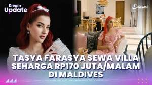 Tasya Farasya Sewa Villa Mewah di Maldives, Harganya Bikin WOW