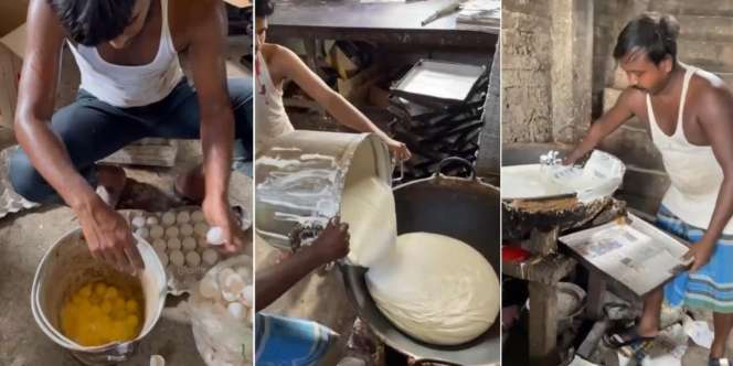 Proses Bikin Kue Tart di India Bikin Selera Buyar: Pakai Wadah Karatan Sambil Ratakan Adonan Pakai Tangan Telanjang