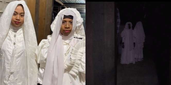 Niat Ajak Emak Foto Estetik ala Pinterest, Hasilnya di Luar Dugaan Malah Mirip Adegan Film Horor
