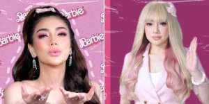 Potret Celine Evangelista Cosplay Jadi Barbie Hidup, Netizen Langsung Riuh