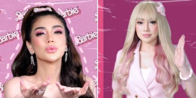 Potret Celine Evangelista Cosplay Jadi Barbie Hidup, Netizen Langsung Riuh