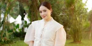 Nagita Slavina Tampil Memesona di Acara Istana Kebaya,Tasnya Setara Biaya Nikahan