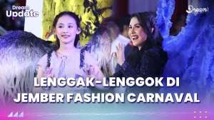 Arumi Bachsin Ajak Sang Anak Lenggak-lenggok di Jember Fashion Carnaval, Putri Cantiknya