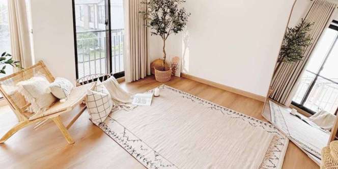 Dekorasi Family room dengan Vibe Vila Bikin Santai