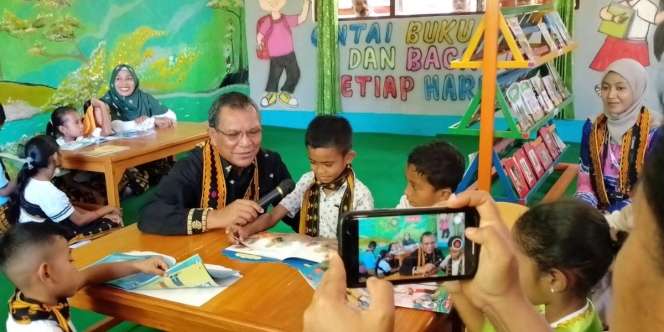 19 Perpustakaan Ramah Anak Hadir di Nagekeo NTT Jelang HUT Kemerdekaan RI ke-78