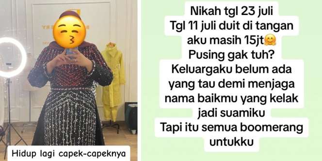 Batal Nikah H-2 Acara, Wanita Ini Tetap Lanjutkan Resepsi Pernikahan Tanpa Pengantin Pria