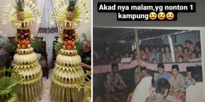 9 Potret Suasana Pernikahan Jadul Tahun 90an yang Penuh Nostalgia, Sekarang Tradisinya Sudah Hilang