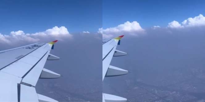 Video Penampakan Polusi Udara Jakarta Dilihat dari Angkasa