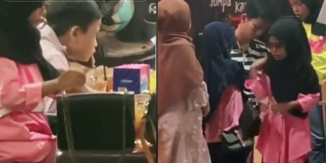 Viral Momen Bocil Nongkrong di Kafe Gaya Nyentrik bak Sosialita Bikin Ngakak: Jadi Dewasa Sulit Dek