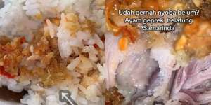 Viral Wanita Pesan Ayam Geprek Isinya Bikin Langsung Muntah