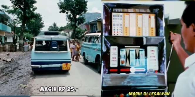 Potret Lawas Jakarta Tahun 70-an, Salfok Warga Bebas Main Kasino, Harga Bensin Rp25 Perak