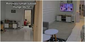 7 Potret Renovasi Rumah Subsidi Tipe 36/72, Interior Jadi Lebih Mewah dan Kamar Mandinya Kayak di Hotel Berbintang