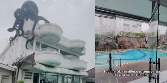 Viral Kabar Rumah Gurita di Bandung yang 'Mistis' Siap Dijual, Harganya Bikin Serem