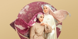 Intip Scarf Anggun dengan Motif Bernuansa Budaya Indonesia  