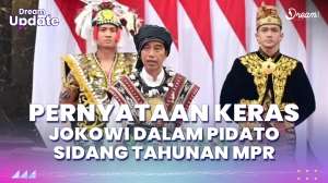 Pernyataan-pernyataan Keras Jokowi dalam Pidato Sidang Tahunan MPR