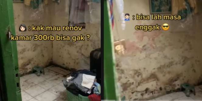 Makeover Kamar Kumuh Jadi Estetik hanya Modal Rp300 Ribu, Hasilnya Bikin Betah Kaum Rebahan