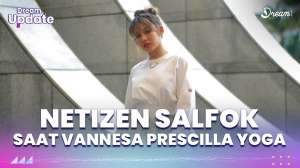 Vanesha Prescilla saat Yoga, Netizen Salfok Sama Bagian Ini!