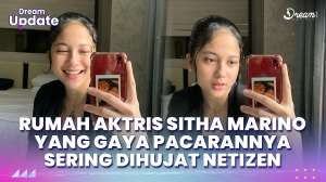 Rumah Aktris Sitha Marino yang Gaya Pacarannya Sering Dihujat Netizen
