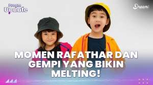 Momen Rafathar dan Gempi yang Bikin Melting 