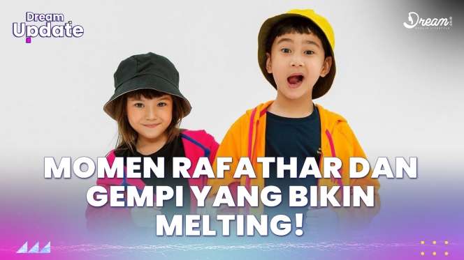 Momen Rafathar dan Gempi yang Bikin Melting 