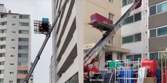 Anti Ribet! Cara Pindah ke Apartemen Korsel, Gak Perlu Bolak-Balik Angkat Perabotan Lewat Lift Barang